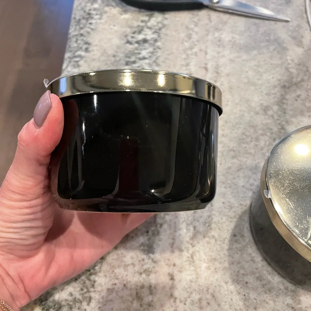 Z Gallerie Black and Gold Decorative Containers - NWT